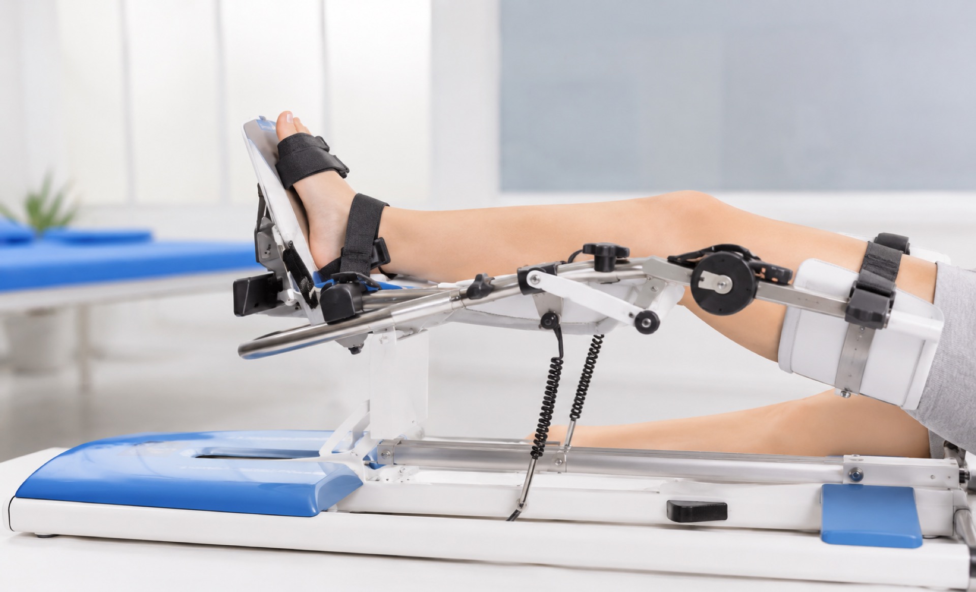 CPM-Bewegungsschiene nach Knie-OP